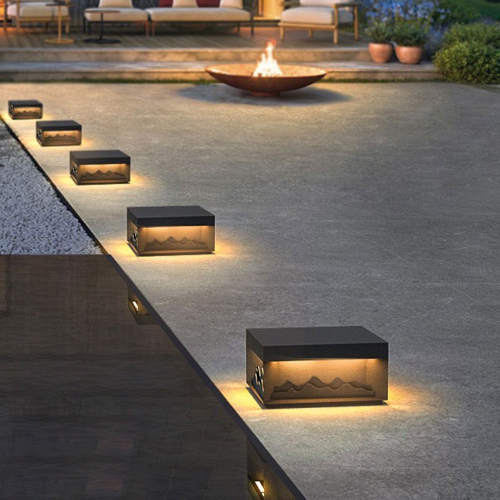 Outdoor Energy-saving Waterproof Garden Lamp Post Lamp Landscape Lighting-Lighom