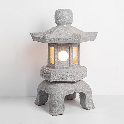 Outdoor Garden Waterproof Landscape Lighting Decorative Imitation Stone Tower Light-Lighom