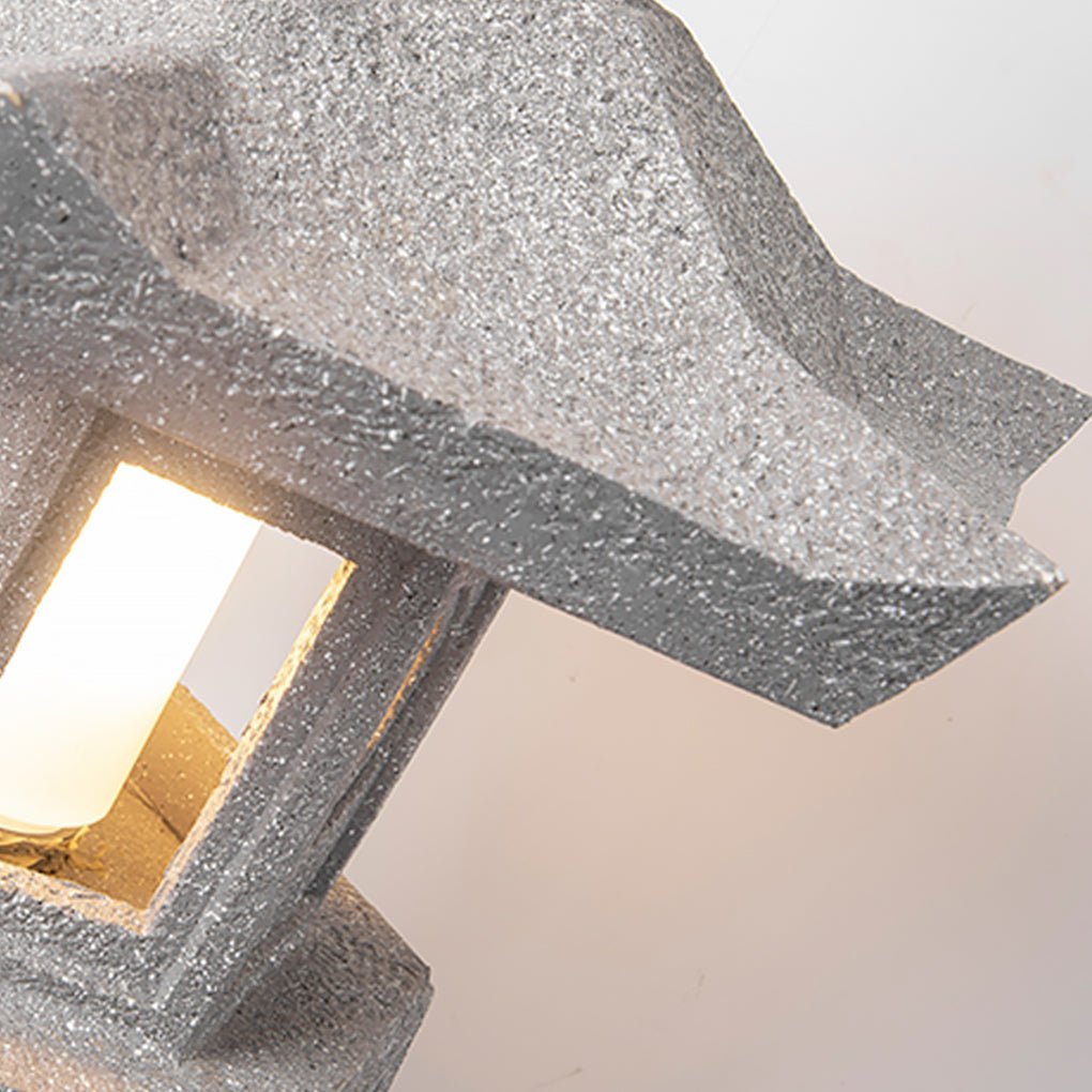 Outdoor Garden Waterproof Landscape Lighting Decorative Imitation Stone Tower Light-Lighom