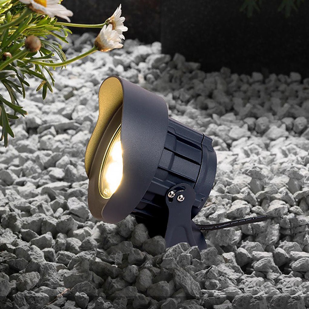 Outdoor Ground Fixed LED Spot Lights Waterproof Landscape Lighting for Villa Courtyard-Lighom