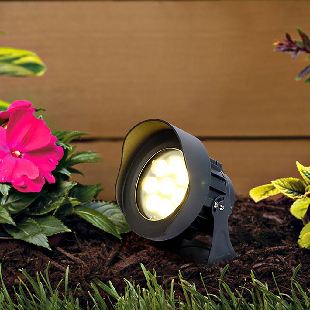 Outdoor Ground Fixed LED Spot Lights Waterproof Landscape Lighting for Villa Courtyard-Lighom