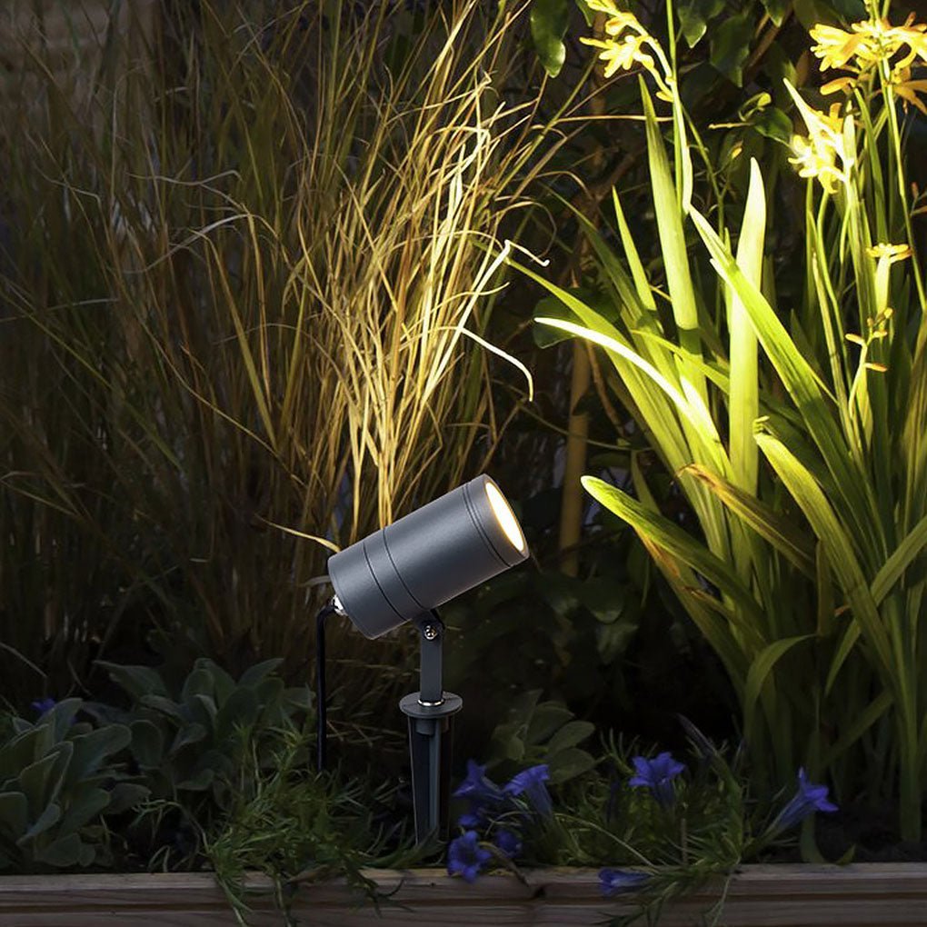 Outdoor Landscape Decorative Lighting Ground Insert Adjustable LED Spot Lights for Yard Tree Lawn-Lighom