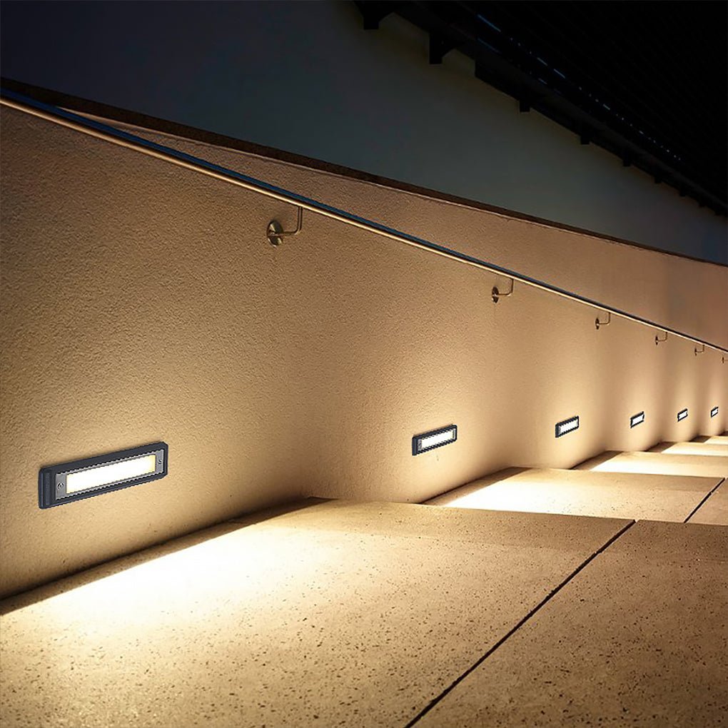 Outdoor LED Landscape Decorative Step Lights Waterproof Embedded Ground Lights-Lighom