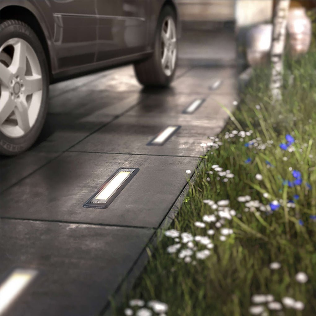 Outdoor LED Landscape Decorative Step Lights Waterproof Embedded Ground Lights-Lighom