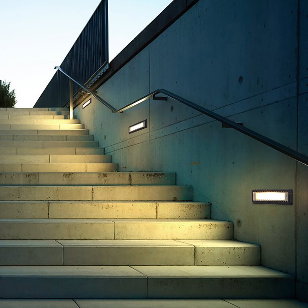 Outdoor LED Landscape Decorative Step Lights Waterproof Embedded Ground Lights-Lighom