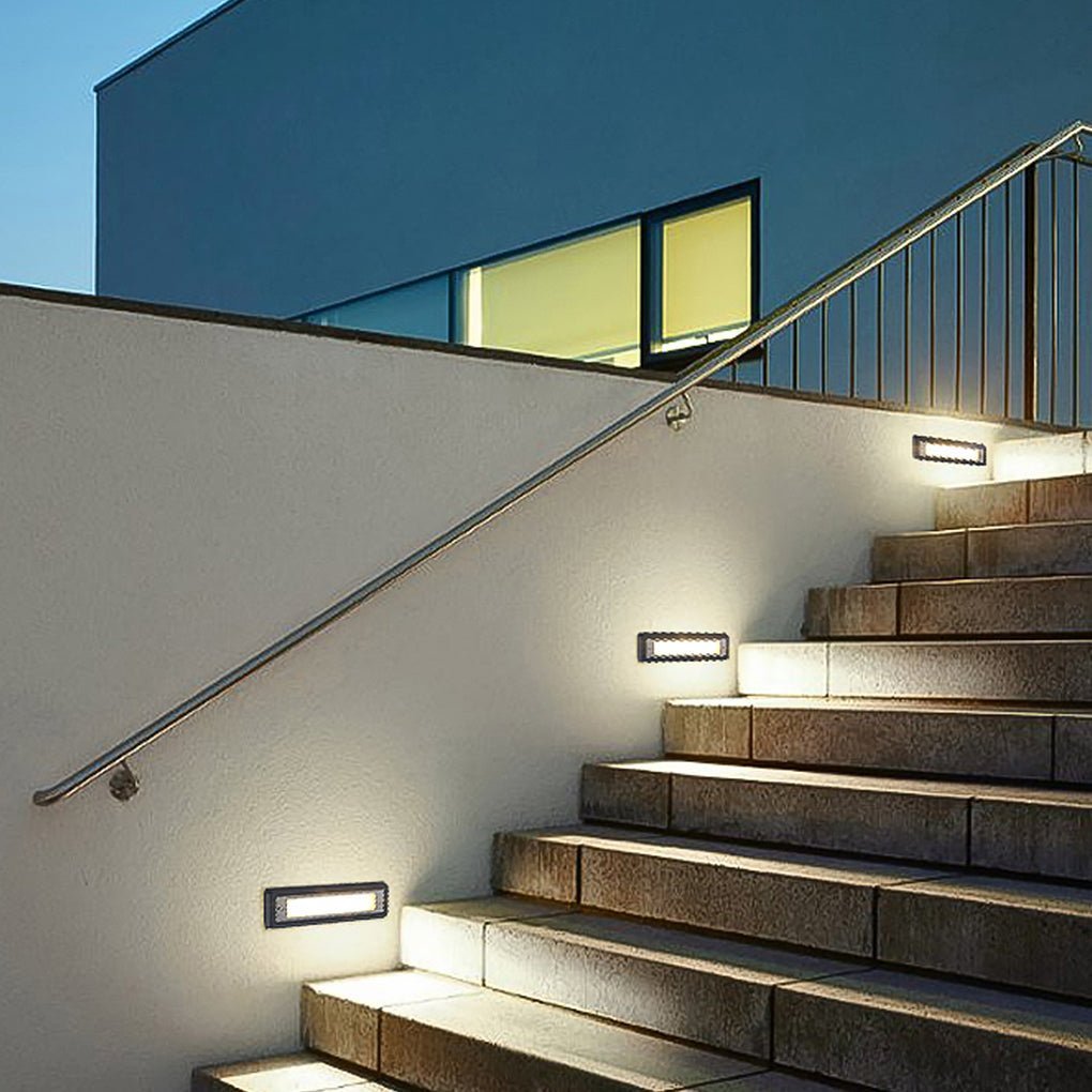 Outdoor LED Landscape Decorative Step Lights Waterproof Embedded Ground Lights-Lighom