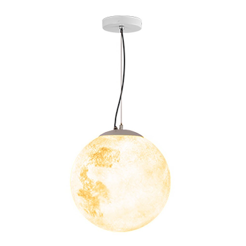 Outdoor Resin Moon Texture Chandelier Waterproof Landscape Decorative Lighting-Lighom