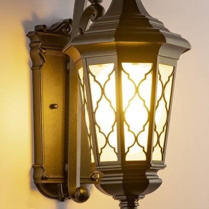 Outdoor Retro Waterproof Wall Lamp Decorative Lighting for Villa Courtyard Balcony-Lighom