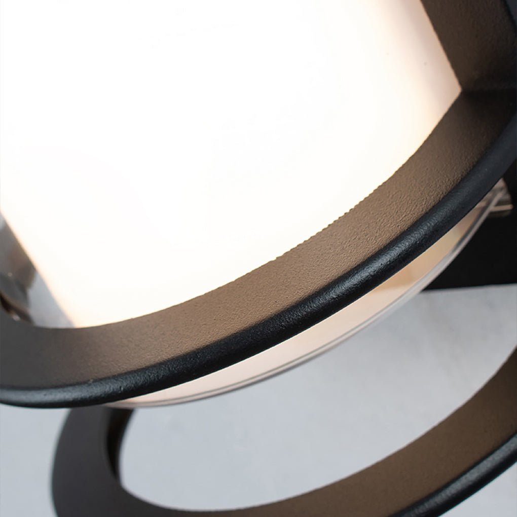 Outdoor Waterproof Double-layer Lampshade Gate Column Exterior Wall Sconces-Lighom