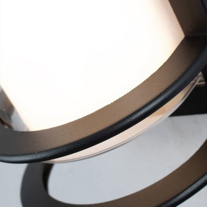 Outdoor Waterproof Double-layer Lampshade Gate Column Exterior Wall Sconces-Lighom