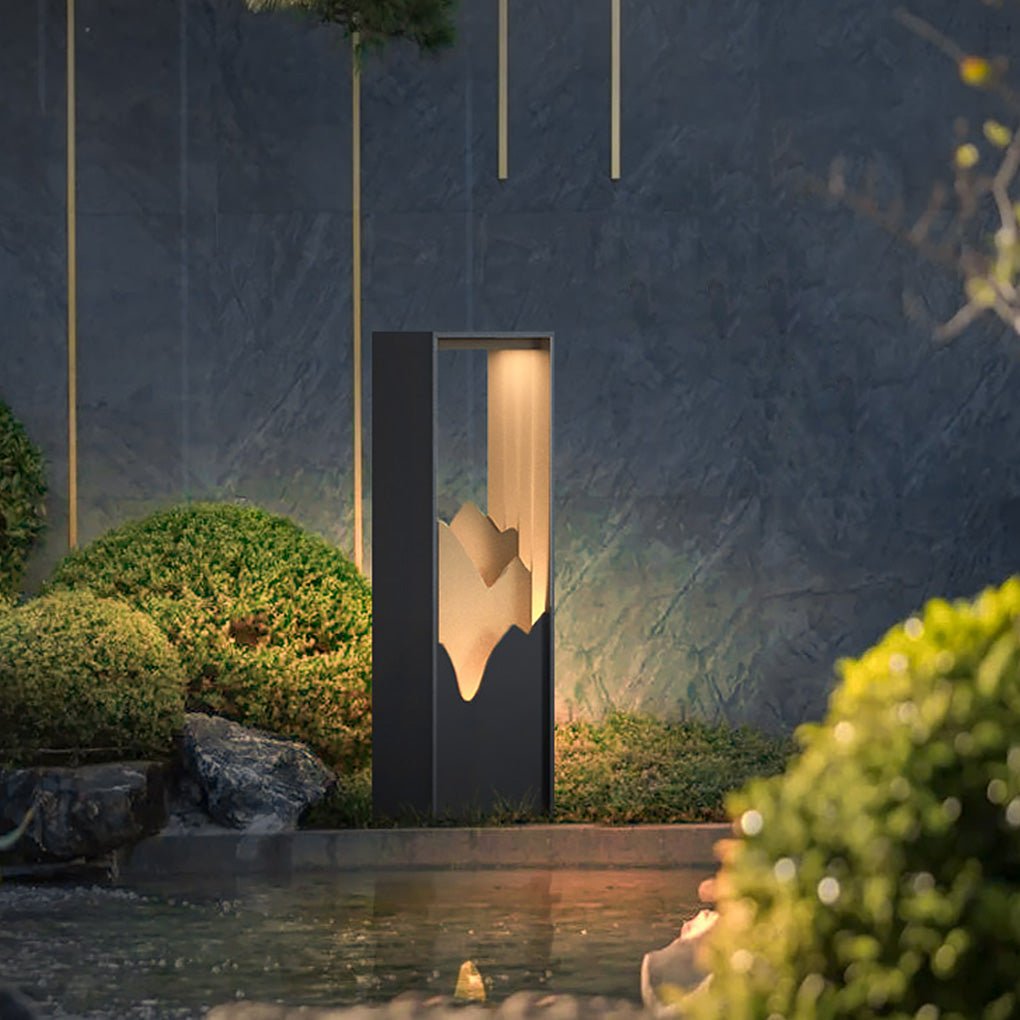 LED Mountain Scenery Path Lights Waterproof Landscape Lighting for Outdoor Elegance-Lighom