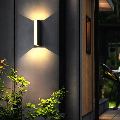 Outdoor Waterproof LED Exterior Wall Lights for Courtyard Garden Fence Decorative-Lighom