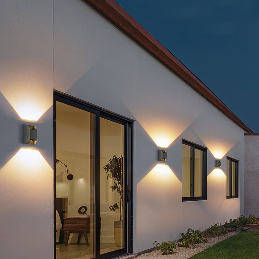 Up and Down Lights Outdoor LED Wall Mounted Light Fixture Wall Washer Lamp-Lighom