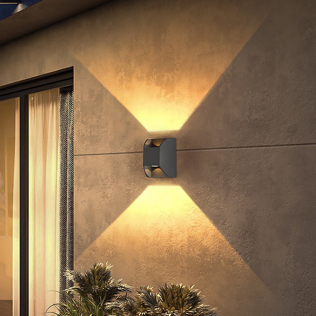 Up and Down Lights Outdoor LED Wall Mounted Light Fixture Wall Washer Lamp-Lighom