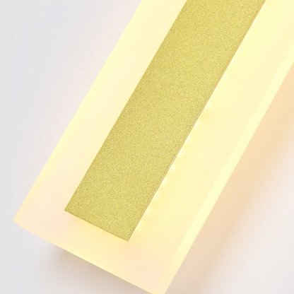 Outdoor Waterproof Rust-proof Minimalist Strip LED Wall Sconces Garden Light-Lighom