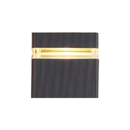 Square Round Waterproof Up And Down Lighting LED Modern Wall Sconces-Lighom