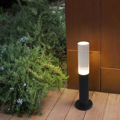 Transparent Acrylic Shade Aluminum Waterproof Modern Pathway Lights-Lighom