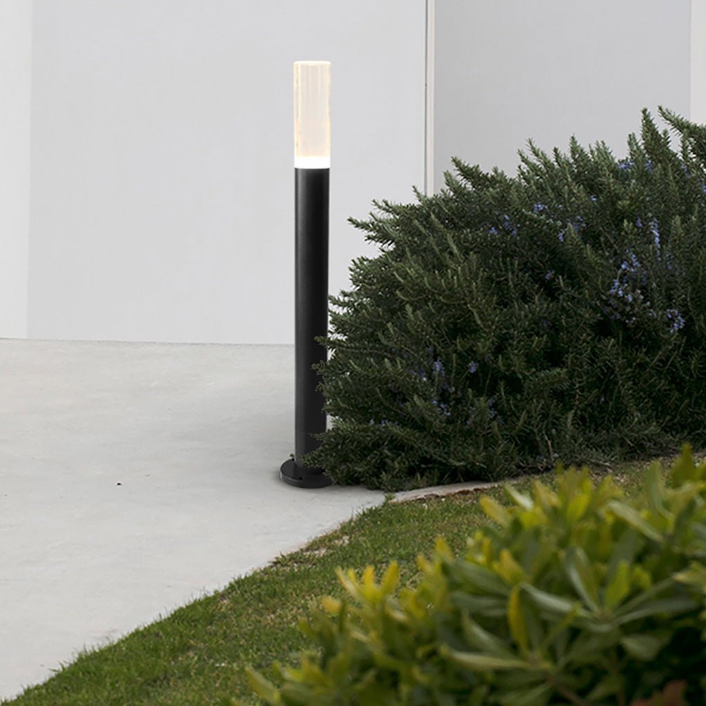 Transparent Acrylic Shade Aluminum Waterproof Modern Pathway Lights-Lighom