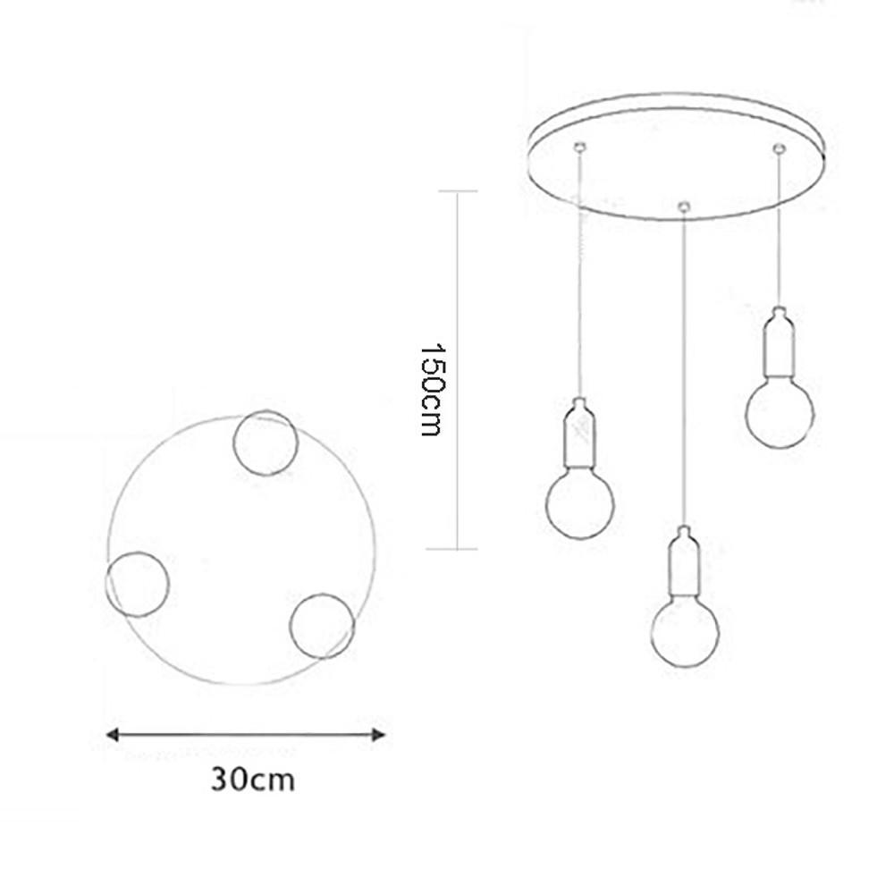 Acrylic Bubble Globe LED Modern Island Pendant Light — White / 1-Light