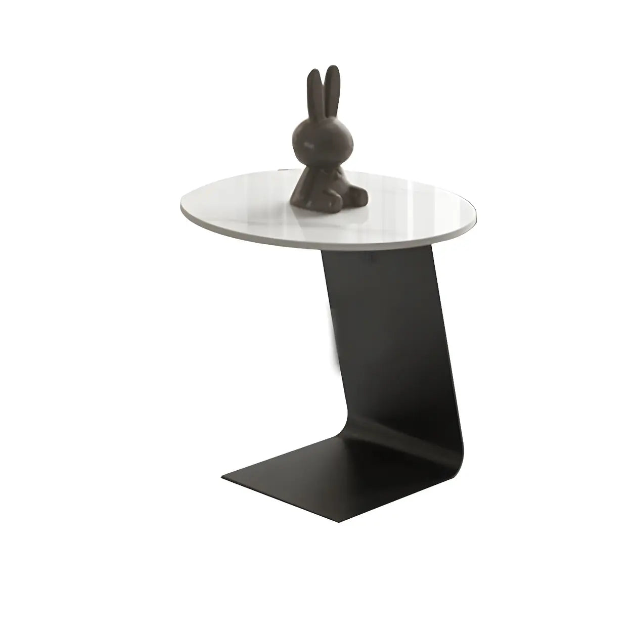Pandora Gold Stone Black Metal Coffee Table — Pandora & Gold
