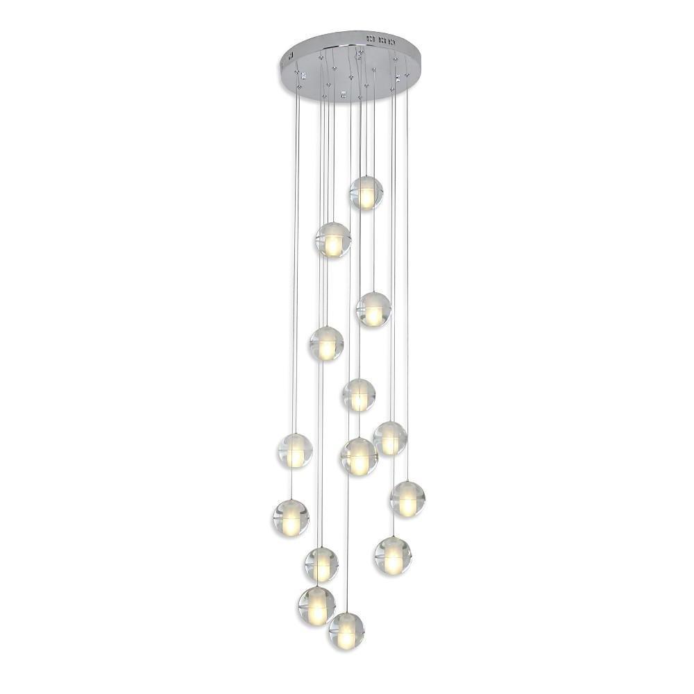 Modern Adjustable Chandelier Light Ceiling Light 14 Bulbs-Lighom