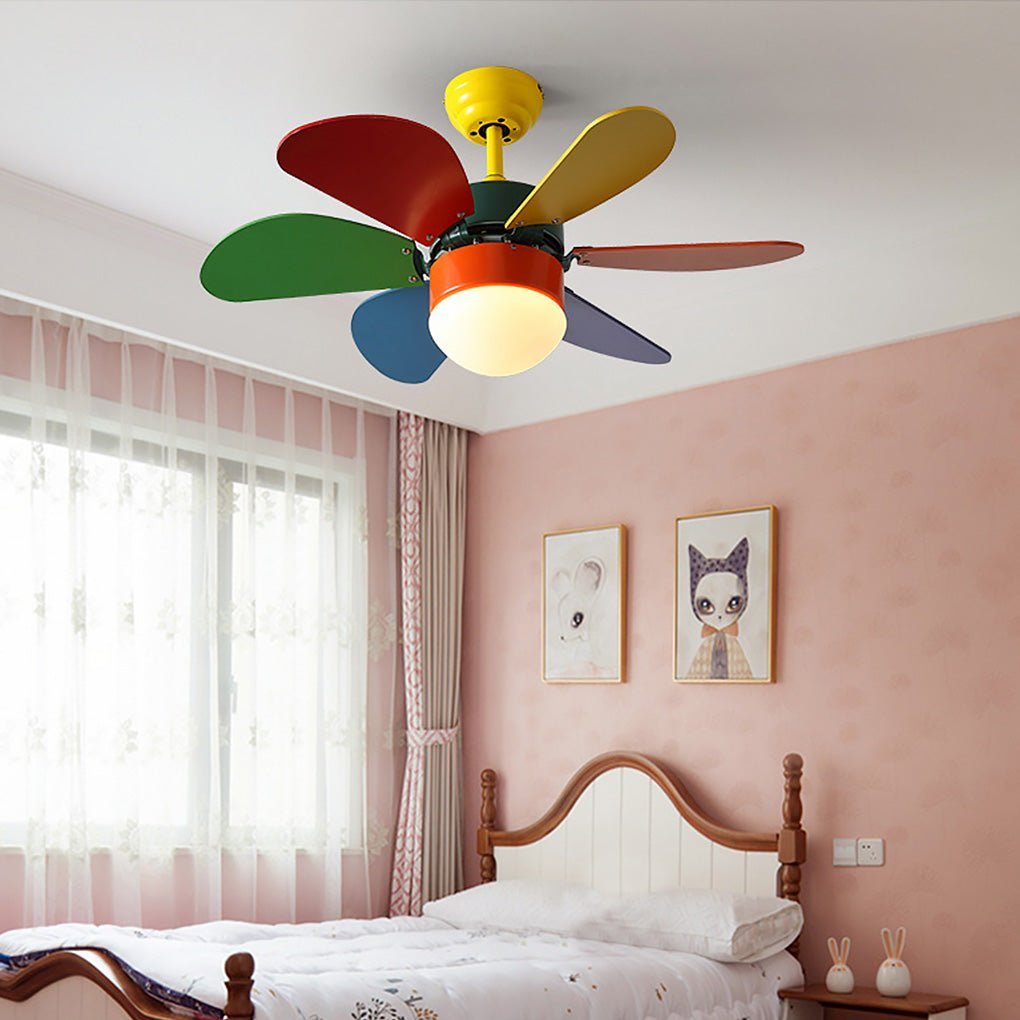 Mini Kids Double-Control Ceiling Fan