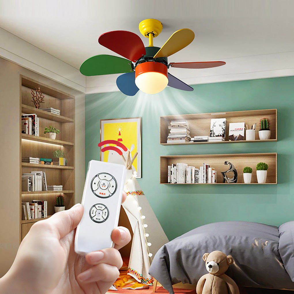 Mini Kids Double-Control Ceiling Fan — Mirage