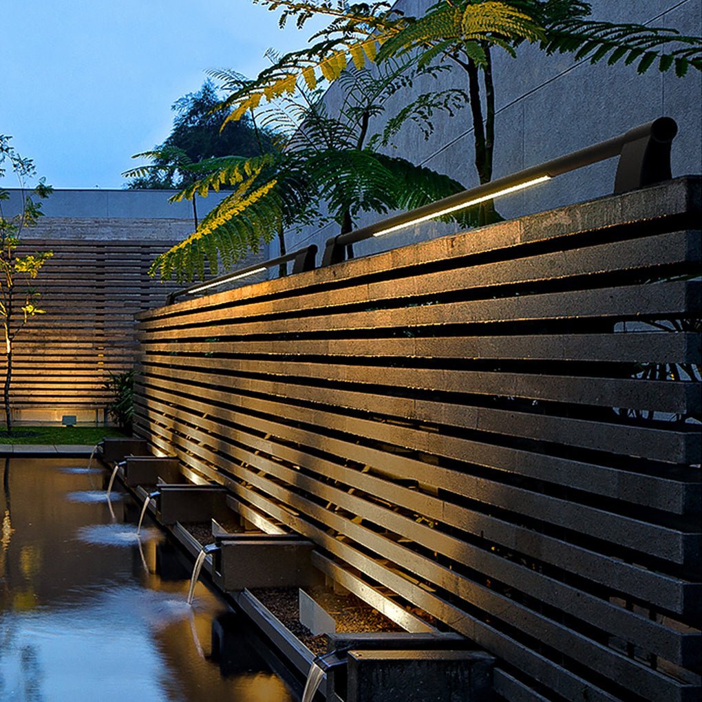Personality Creative Outdoor Waterproof Aisle Guardrail Light LED Fence Light-Lighom