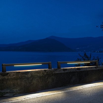 Personality Creative Outdoor Waterproof Aisle Guardrail Light LED Fence Light-Lighom