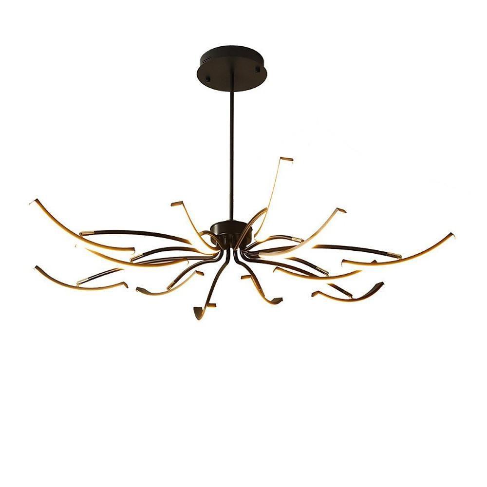 Flower Strips Dimmable LED Nordic Chandeliers Pendant Light Hanging Lamp-Lighom