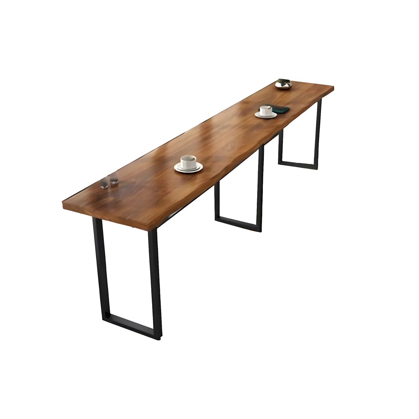 Pine Tall Rectangular Bar Table