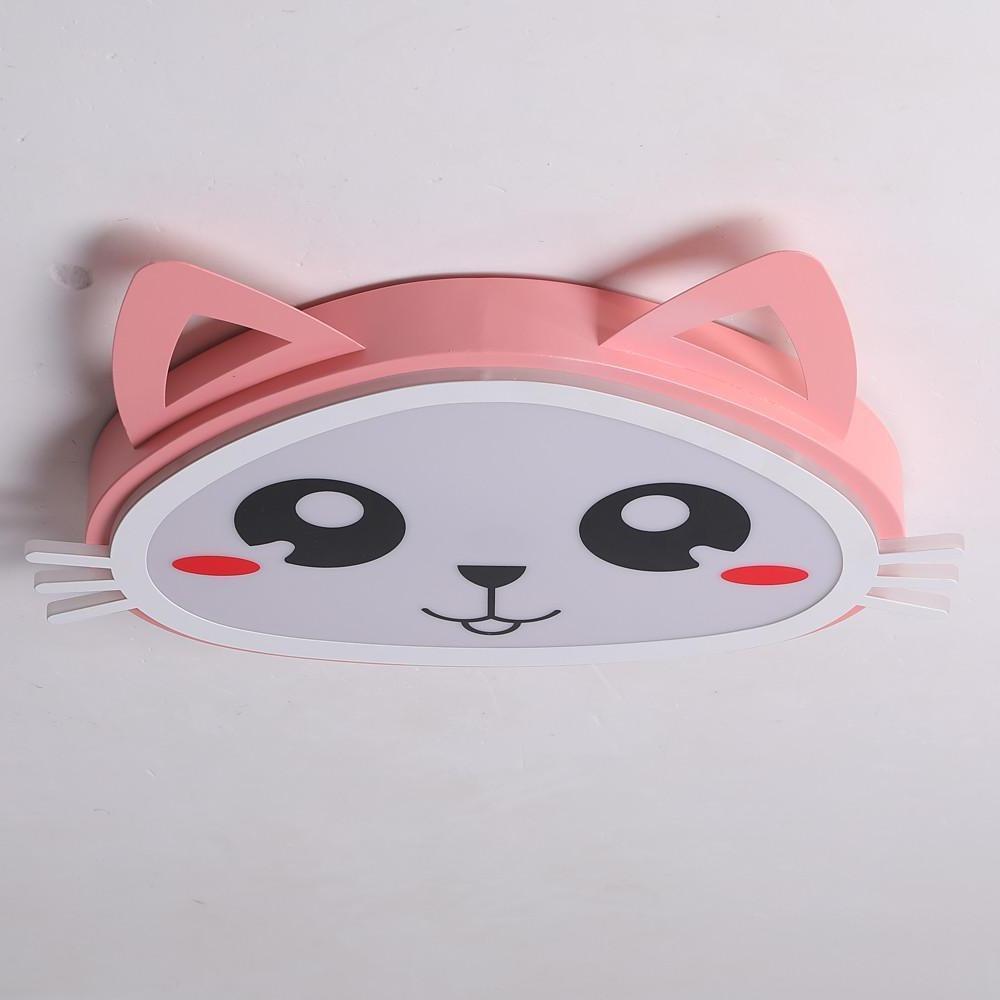Kitten Kids Bedroom LED Flush Mount