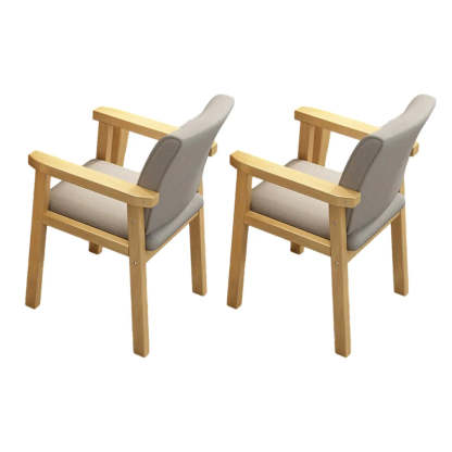 Lighom modern upholstered wood dining chairs & benches