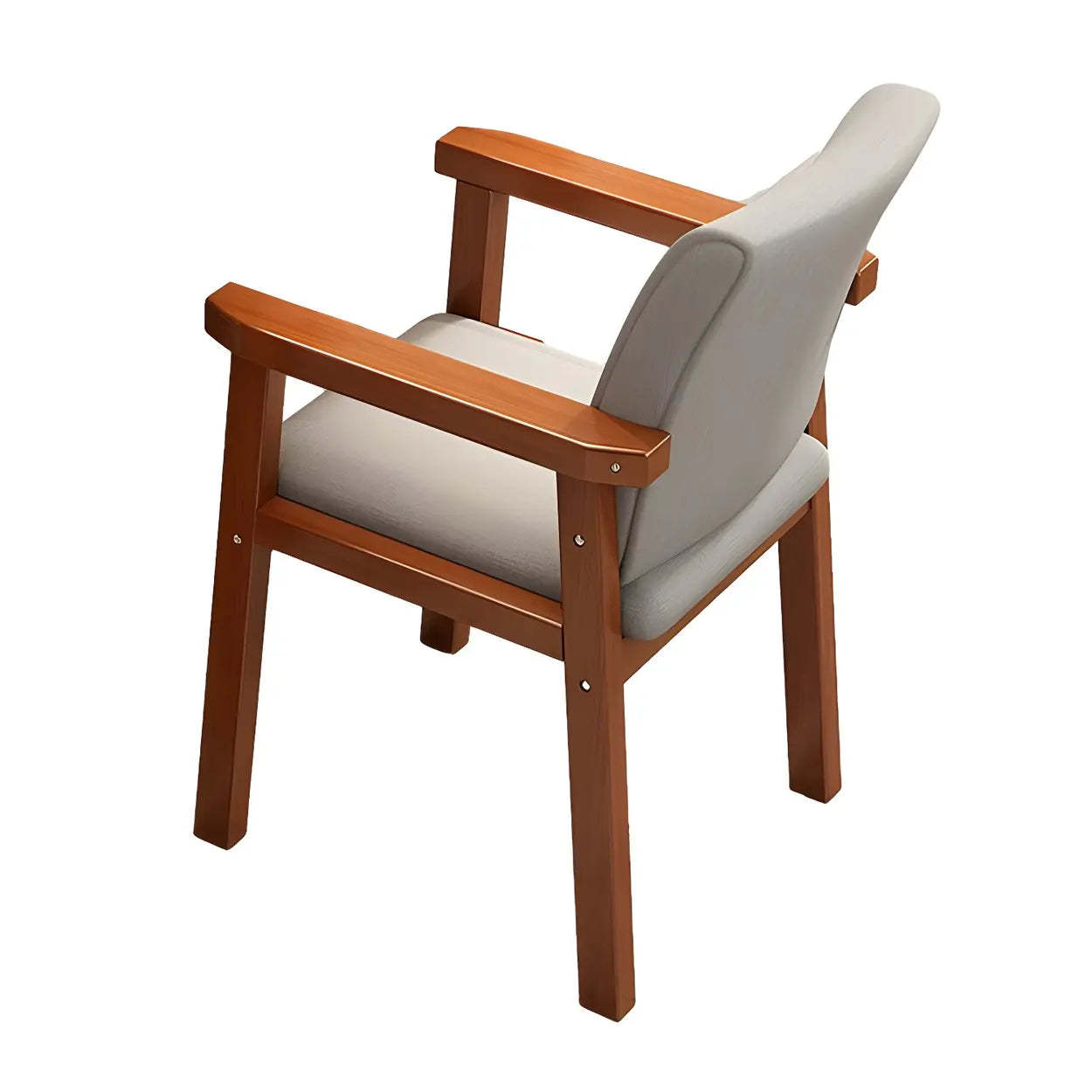 Wood fabric upholstered dining chairs & benches - modern