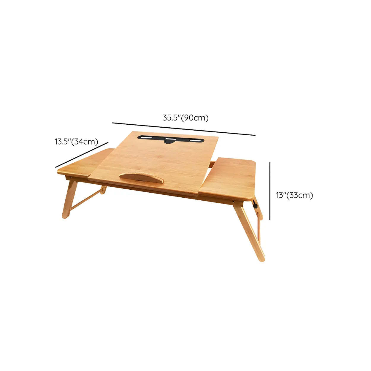 Portable Foldable Adjustable Wood Small Writing Desk