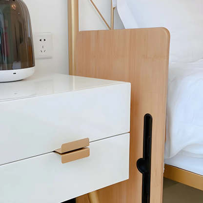 Portable Foldable Adjustable Wood Small Writing Desk — Table Only
