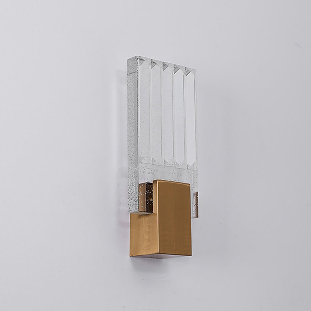 Postmodern Minimalist Aisle Staircase Bedside LED Crystal Wall Sconces-Lighom