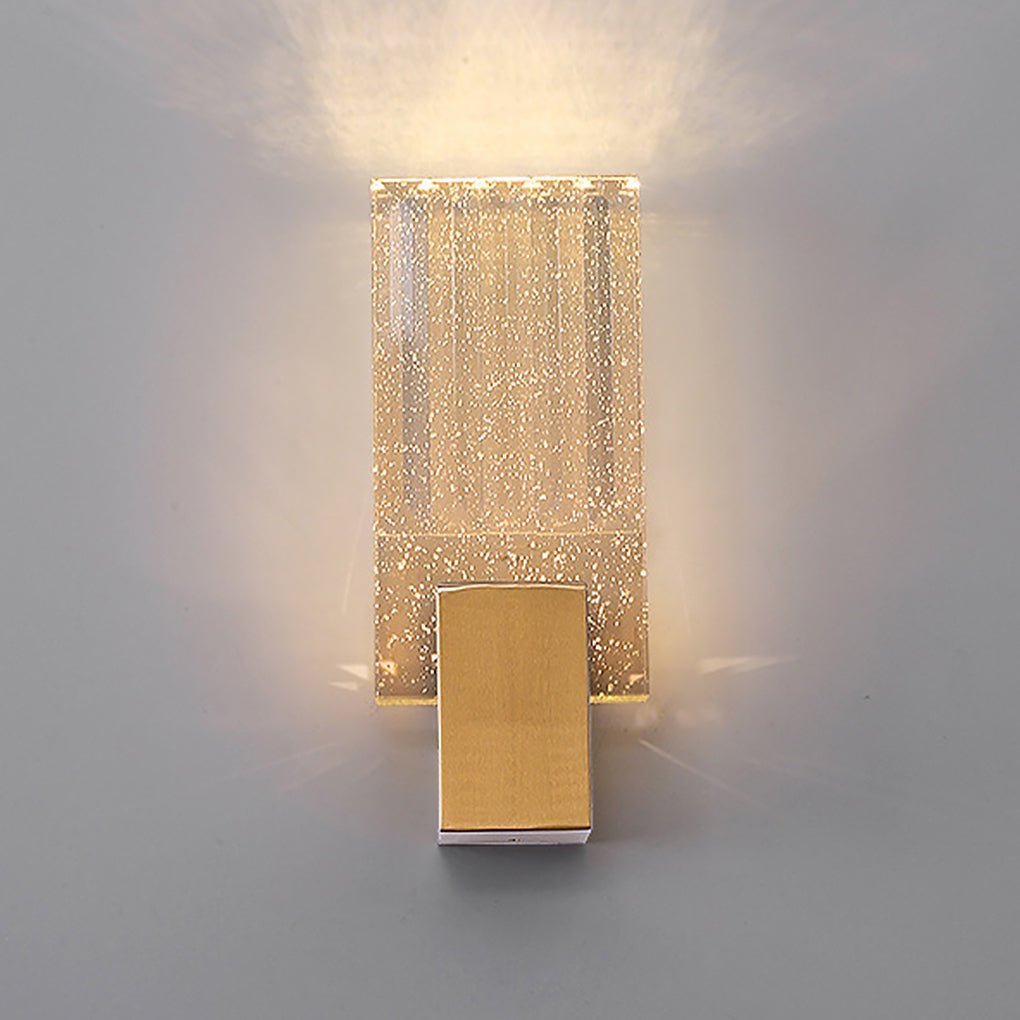 Postmodern Minimalist Aisle Staircase Bedside LED Crystal Wall Sconces-Lighom