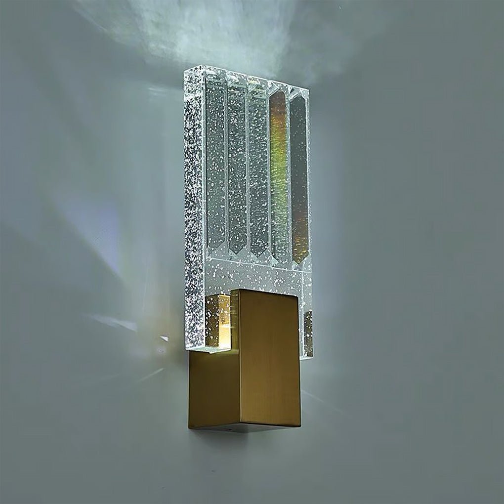 Postmodern Minimalist Aisle Staircase Bedside LED Crystal Wall Sconces-Lighom