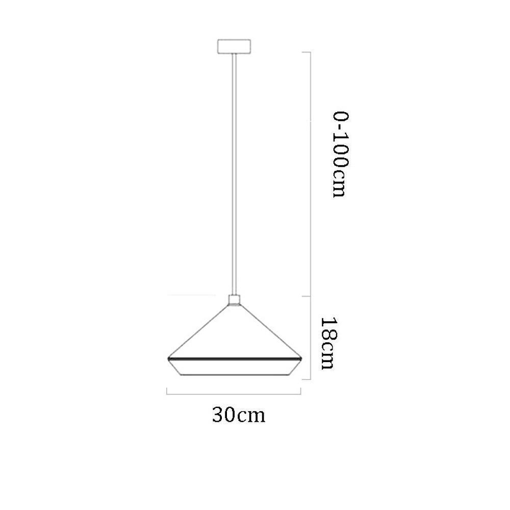 Creative Conical Dome Design Modern Pendant Lights Hanging Ceiling Light-Lighom