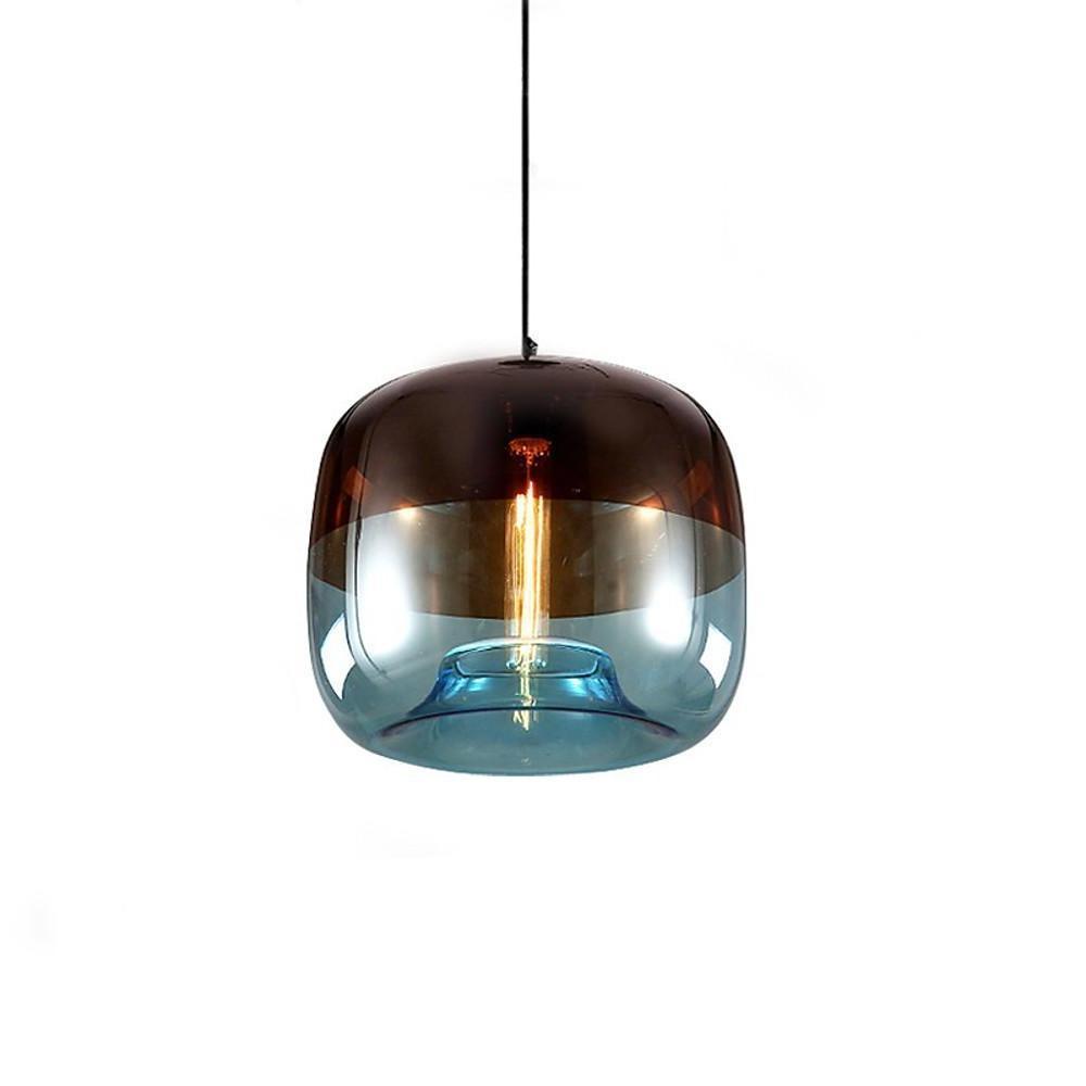 Artistic multi-colored green pendant lighting, Lighom