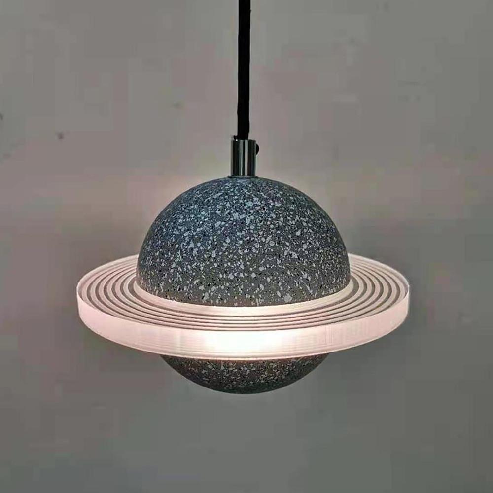 Saturn Acrylic Kitchen Island Pendant
