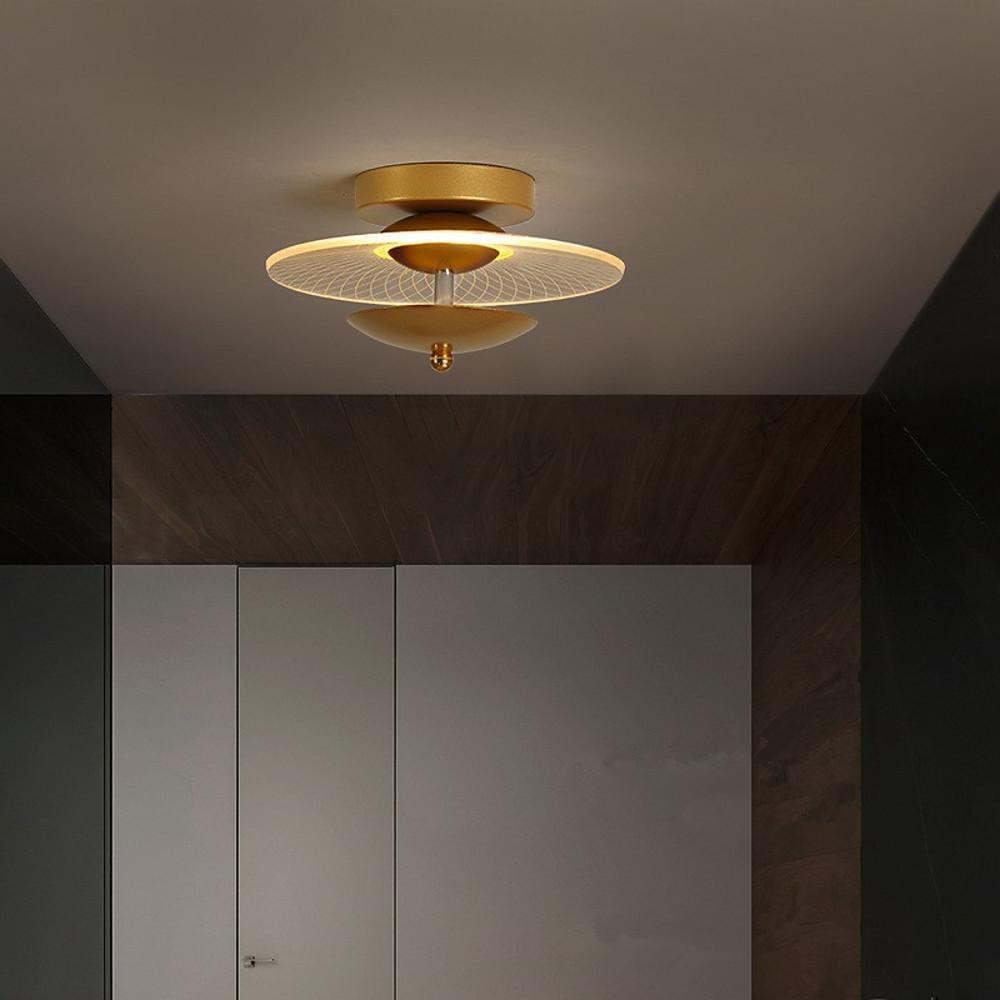 Unique Round 6W LED Modern Ceiling Lights Flush Mount Lighting-Lighom