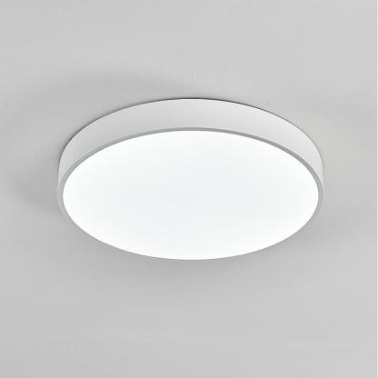 Ultra-thin Round LED Modern Ceiling Lights Flush Mount Lighting-Lighom