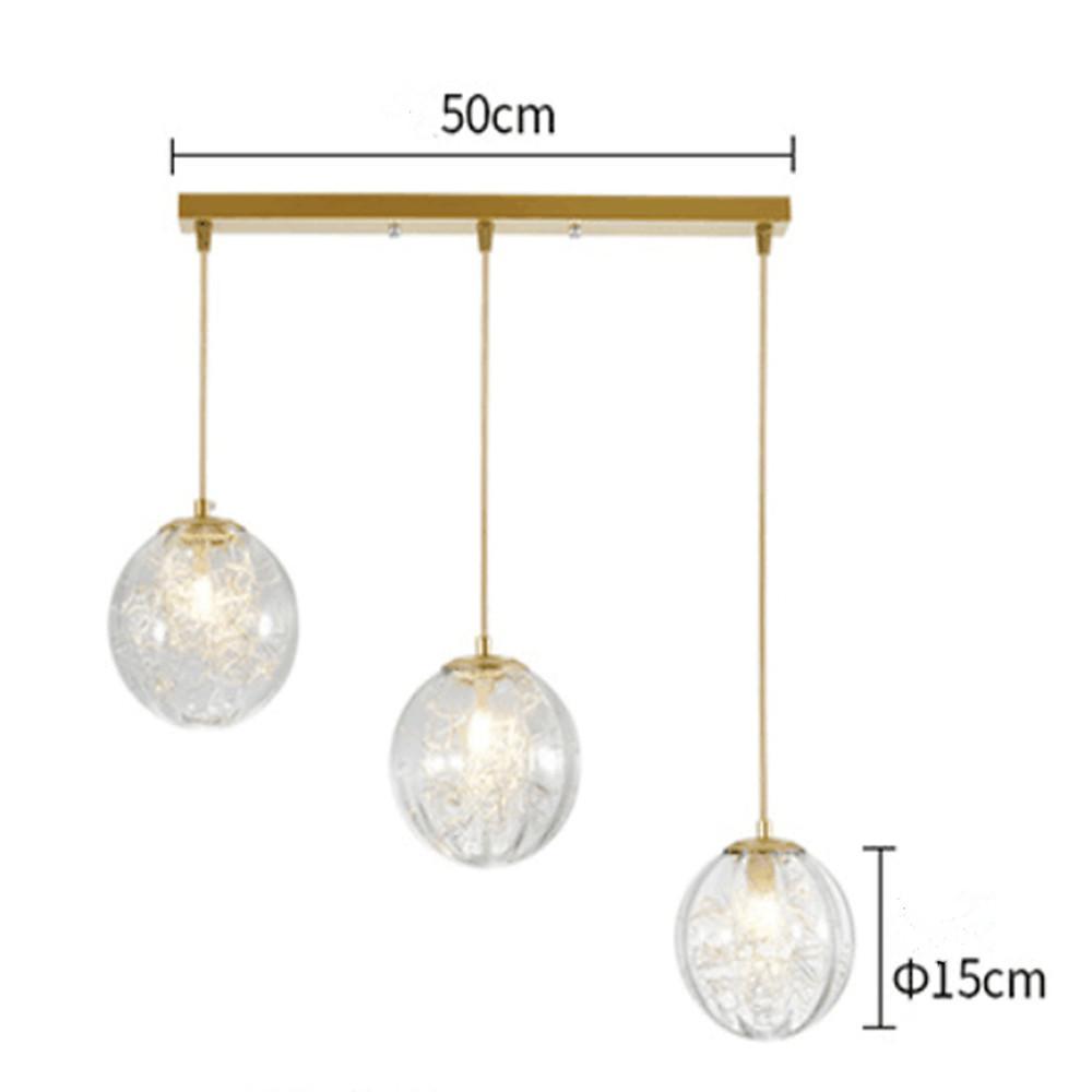 Nordic Artistic Glass Pendant Lighting Globe Pendant Lighting-Lighom