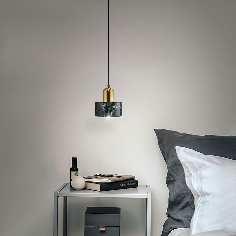 Nordic Ceramic Marble Metal Pendant
