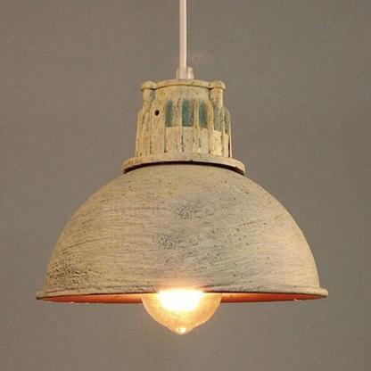 Semi-spherical Metal LED Vintage Pendant Lighting Island Lights-Lighom