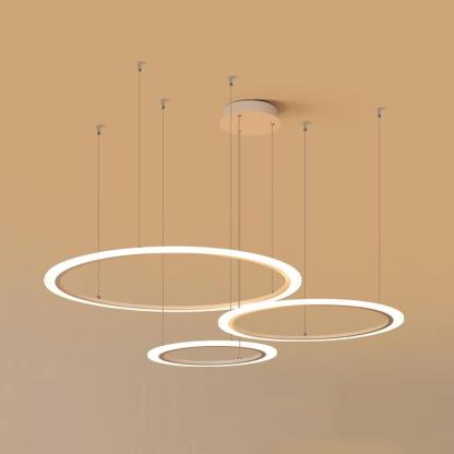 Artistic Circles LED Modern Chandelier Pendant Light