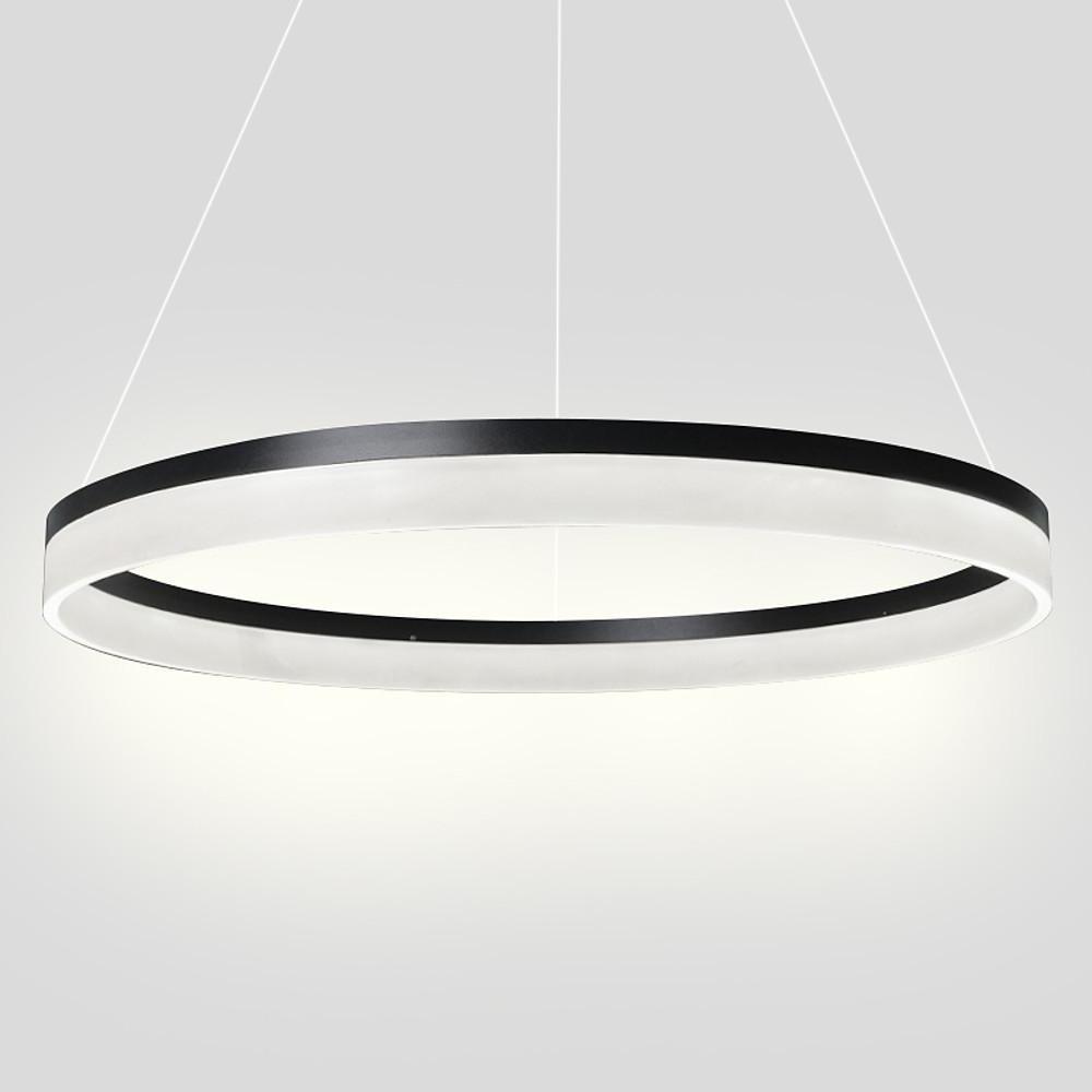 Flat Circular Island Kitchen Pendant Lighting Contemporary Pendant Light-Lighom