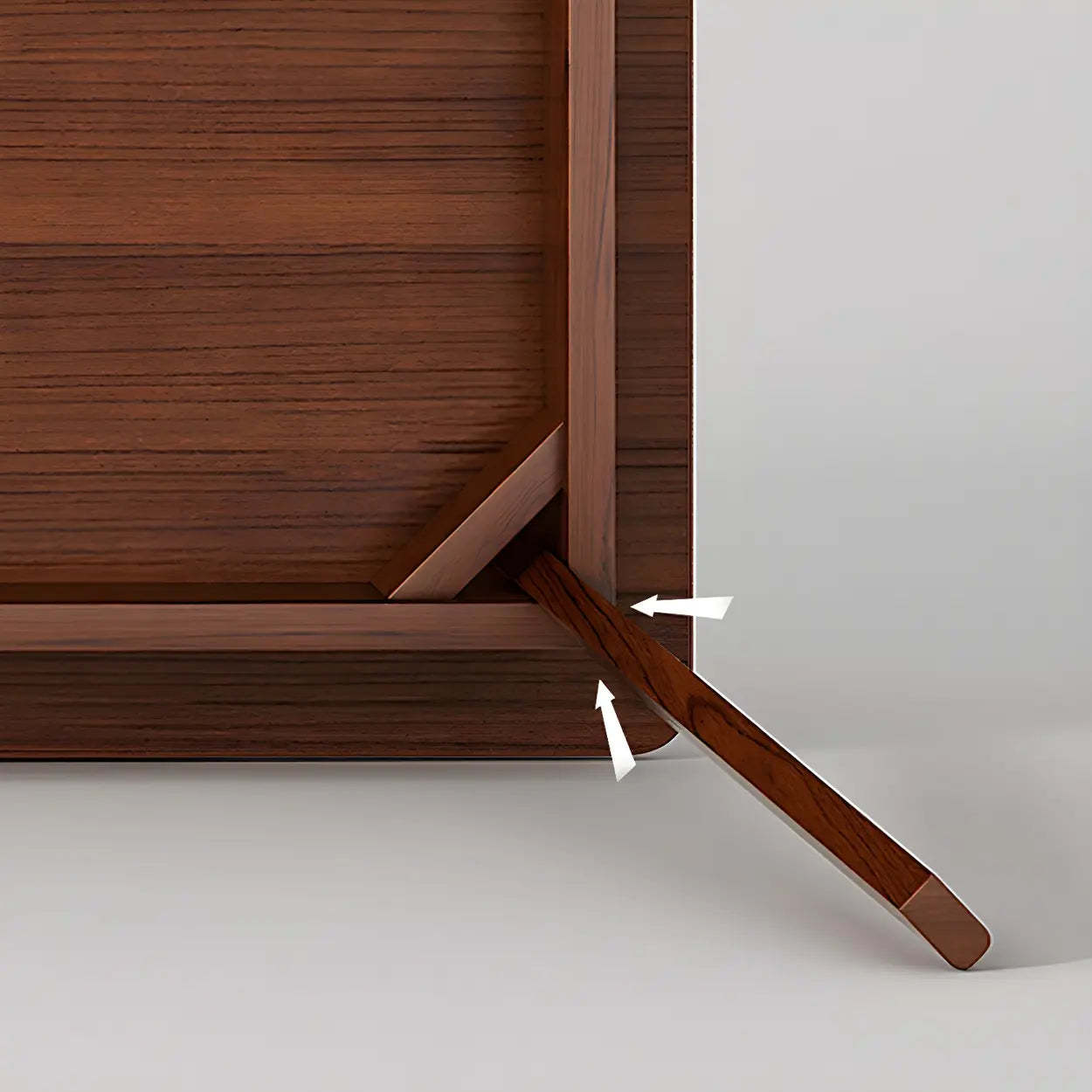 Rectangular Manufactured Wood Two-Person Writing Desk